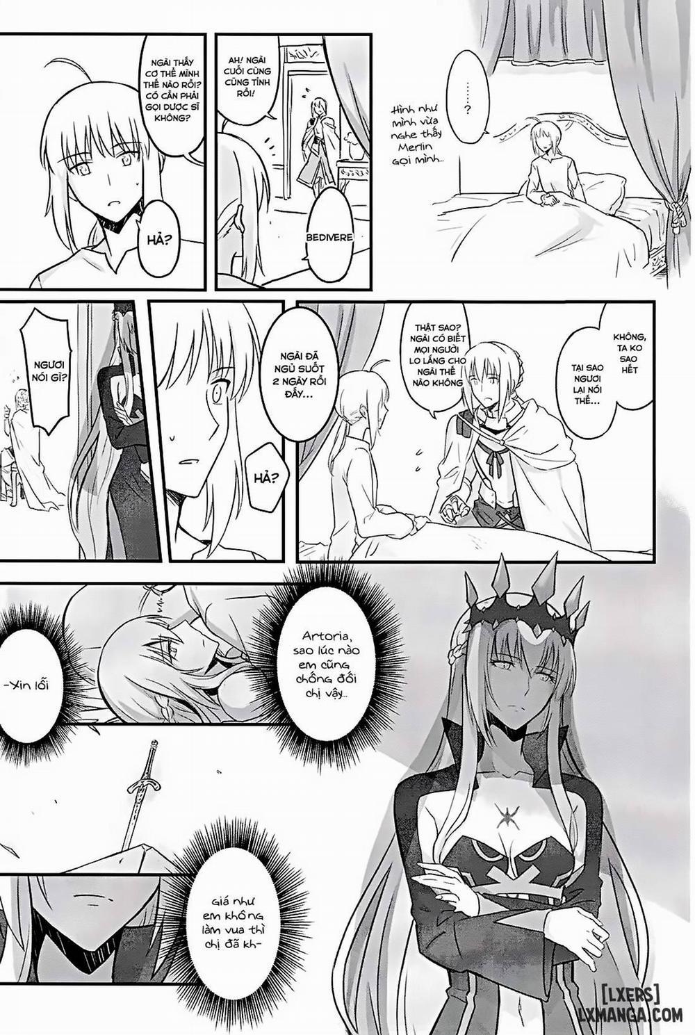 Fate Fanbook #1 Artoria x Morgan Oneshot trang 19
