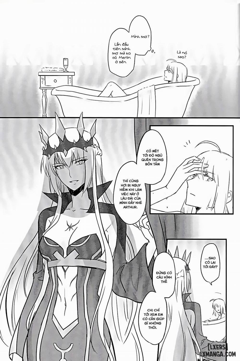 Fate Fanbook #1 Artoria x Morgan Oneshot trang 4
