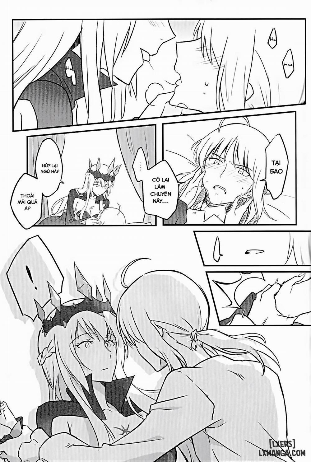 Fate Fanbook #1 Artoria x Morgan Oneshot trang 8