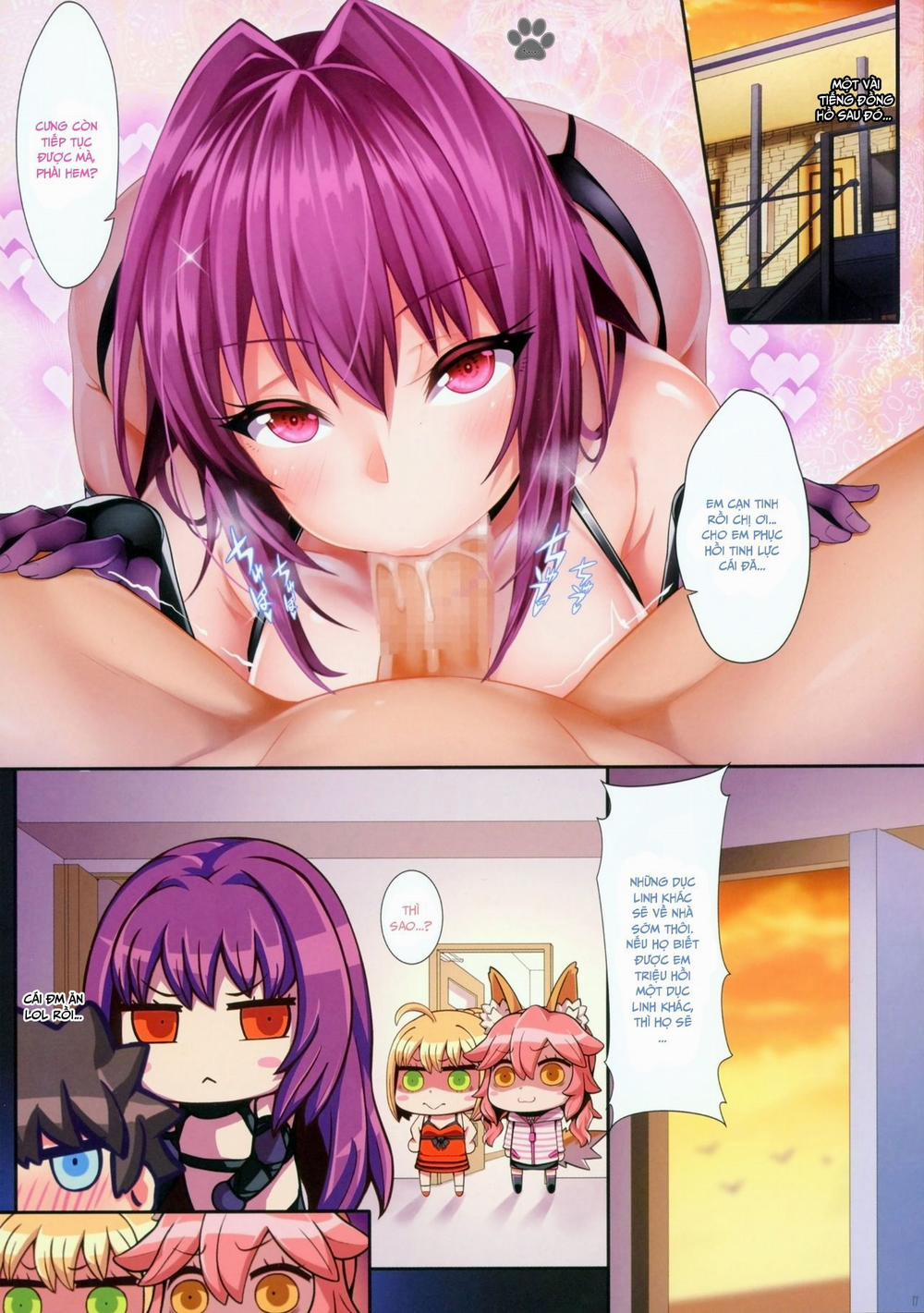 Fate/Lewd Summoning 2 -Scathach Hen- (Fate/Grand Order) Oneshot trang 17