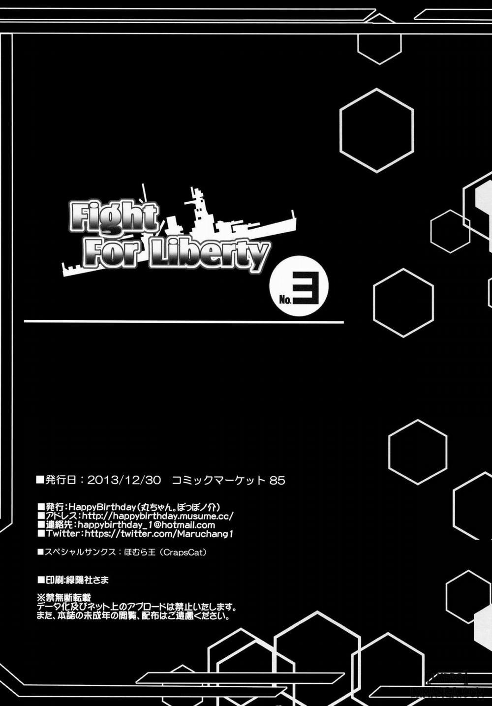 Fight For Liberty No.3 Oneshot trang 16