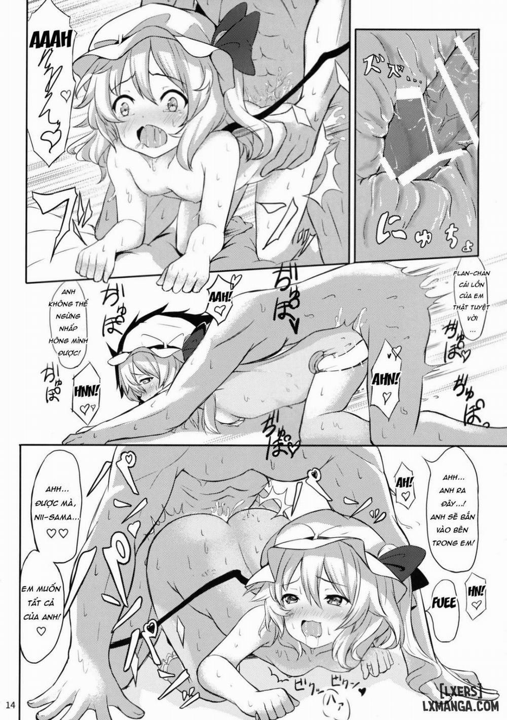 Flan-chan kara Yuuwaku Saretai Oneshot trang 13