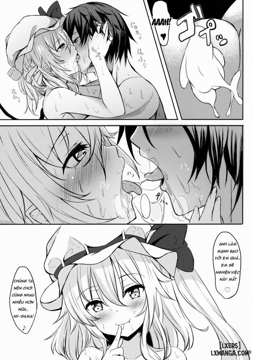 Flan-chan kara Yuuwaku Saretai Oneshot trang 18