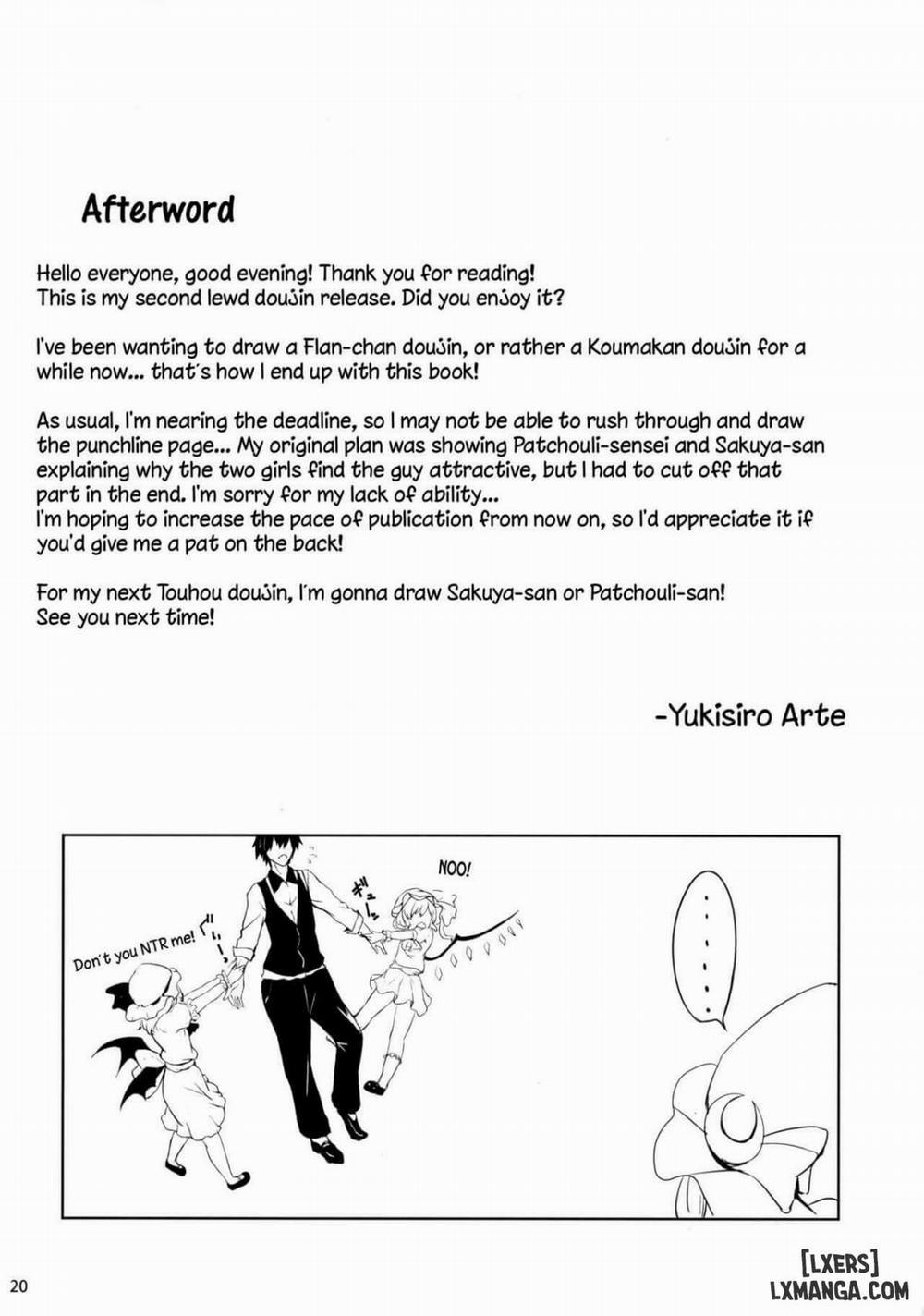 Flan-chan kara Yuuwaku Saretai Oneshot trang 19