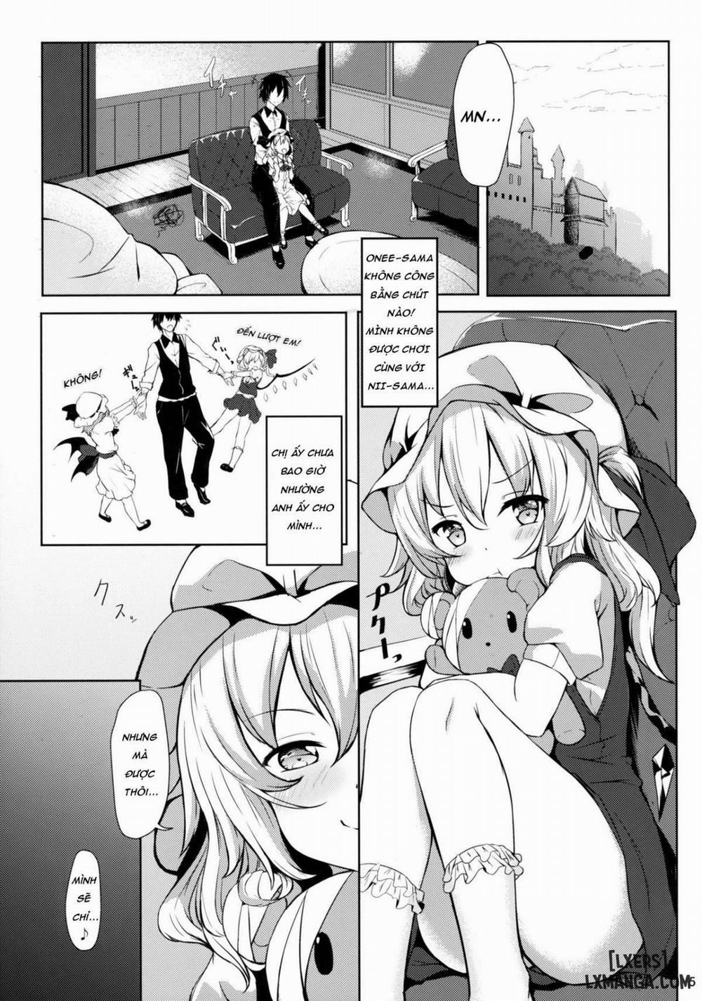 Flan-chan kara Yuuwaku Saretai Oneshot trang 4
