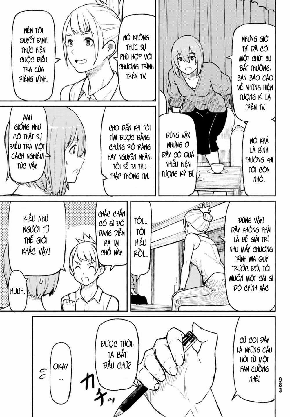 Flying Witch 49 trang 12