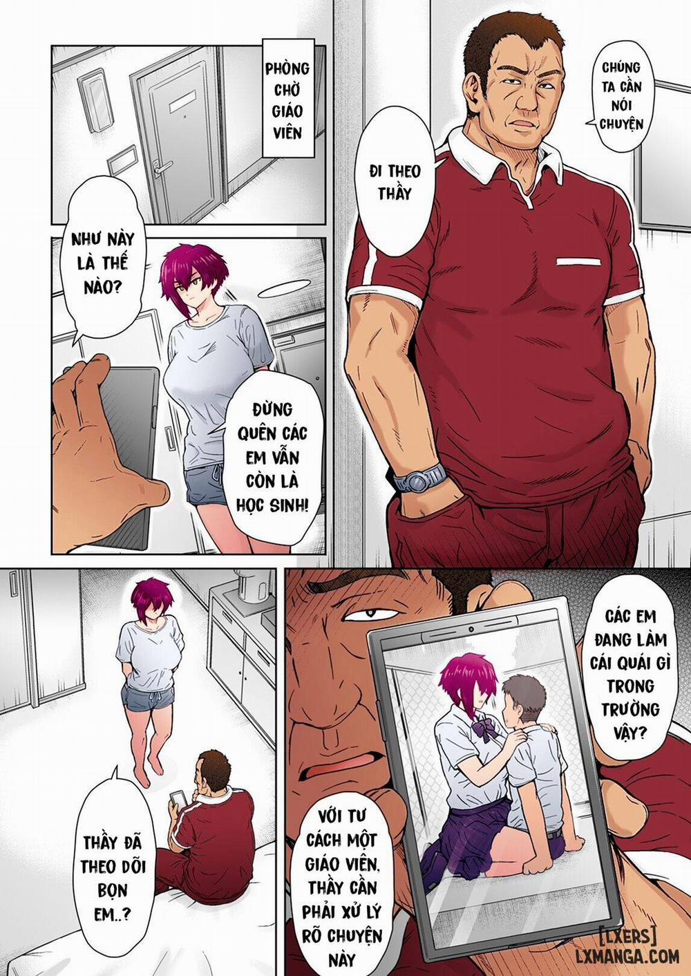 Fuaiso de Senotakai Kanojo ga Ore no Shiranai Ma ni… - My Unfriendly Tall Girlfriend Became Like That Behind My Back Oneshot trang 9