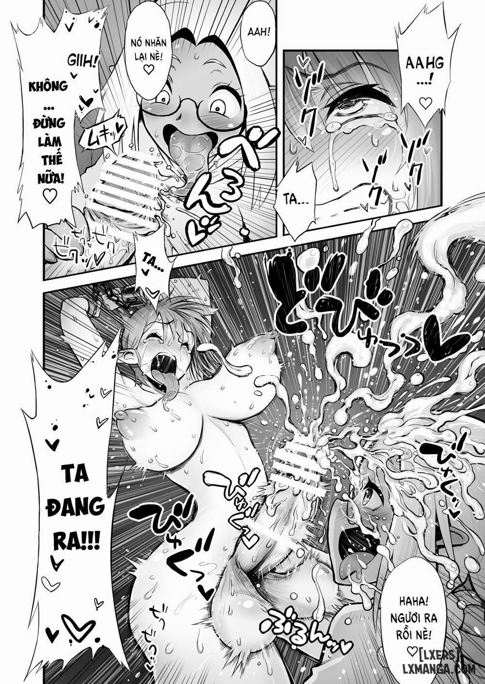 Futanari Chinpo ni Shokushu Sanran Oneshot trang 12