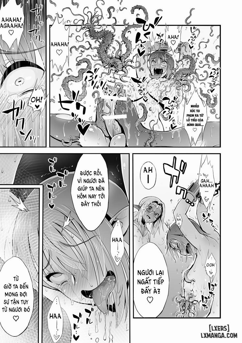 Futanari Chinpo ni Shokushu Sanran Oneshot trang 49