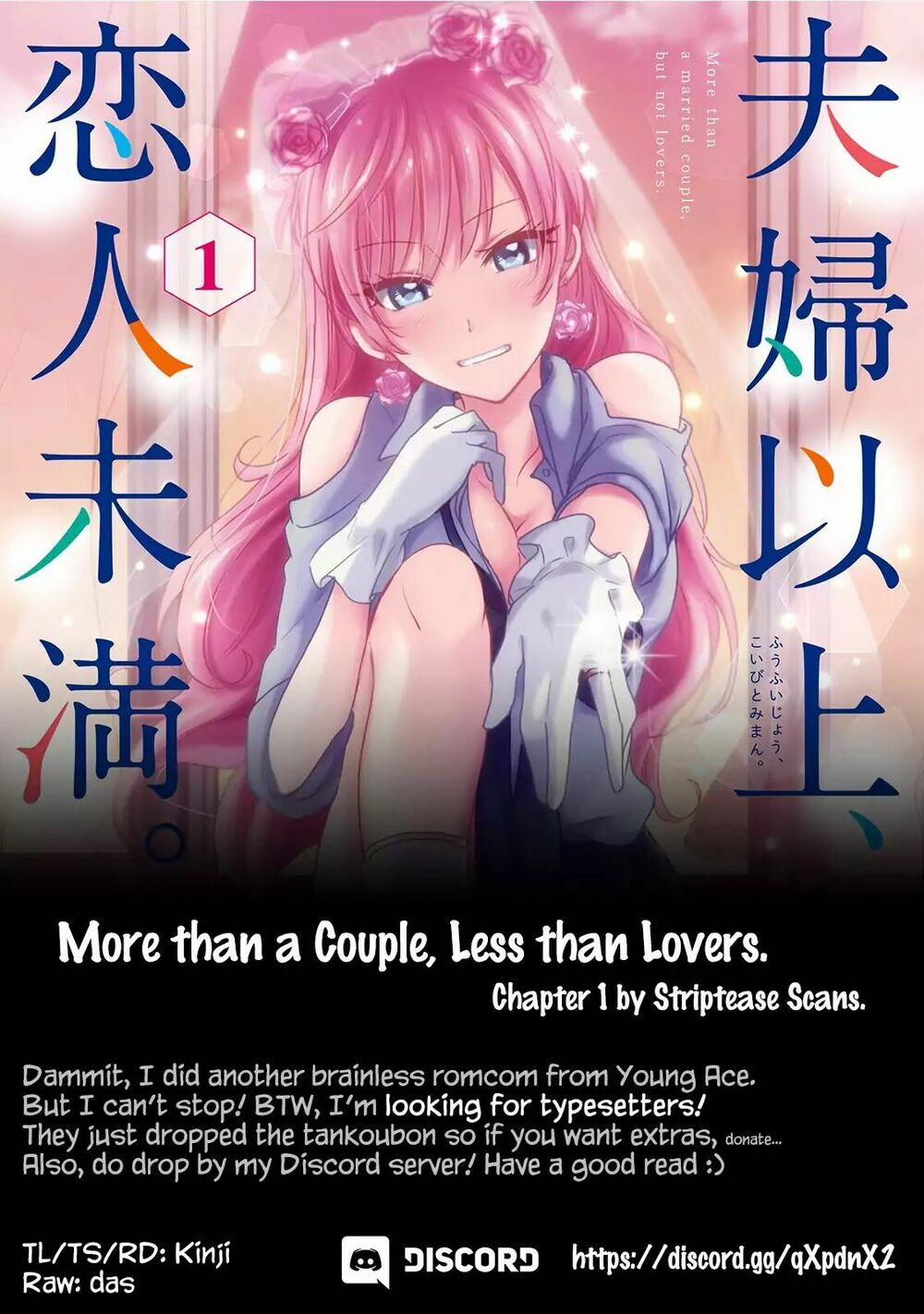 Fuufu Ijou, Koibito Miman. 1 trang 0