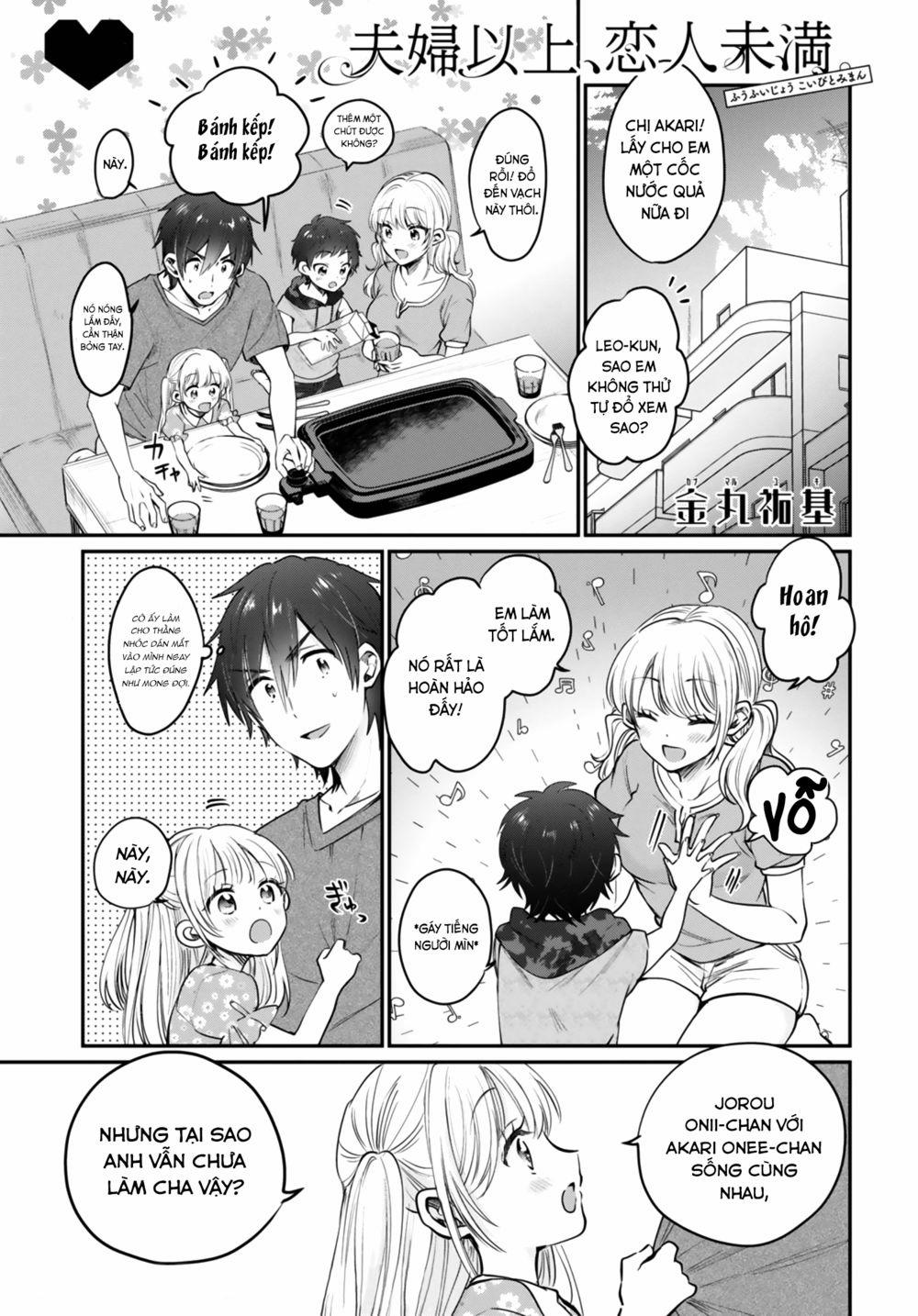 Fuufu Ijou, Koibito Miman. 31 trang 1