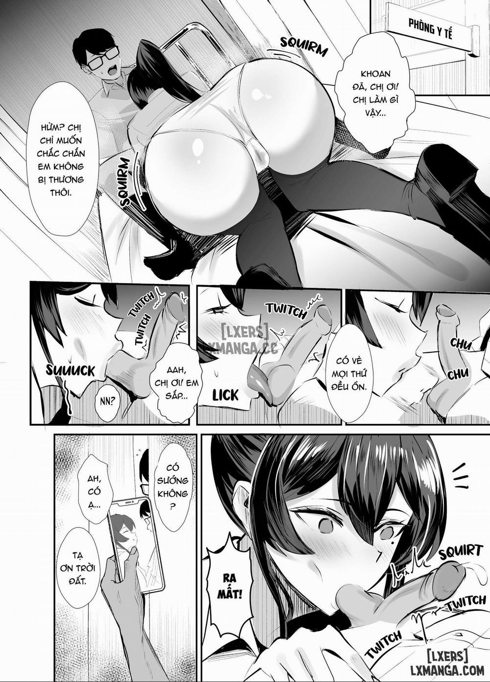 Fuuki Iinchou wa Odosarete Netorarete Oneshot (không che) trang 14