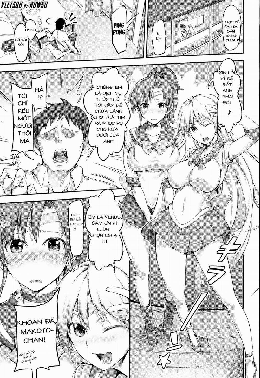 Fuuzoku Kinsei to Renai Mokusei (Sailor Moon) Oneshot trang 1