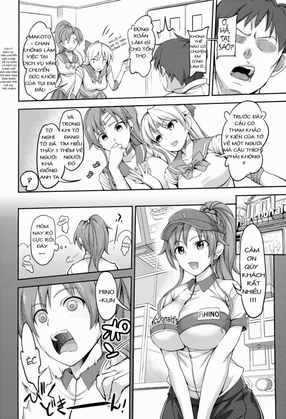 Fuuzoku Kinsei to Renai Mokusei (Sailor Moon) Oneshot trang 2