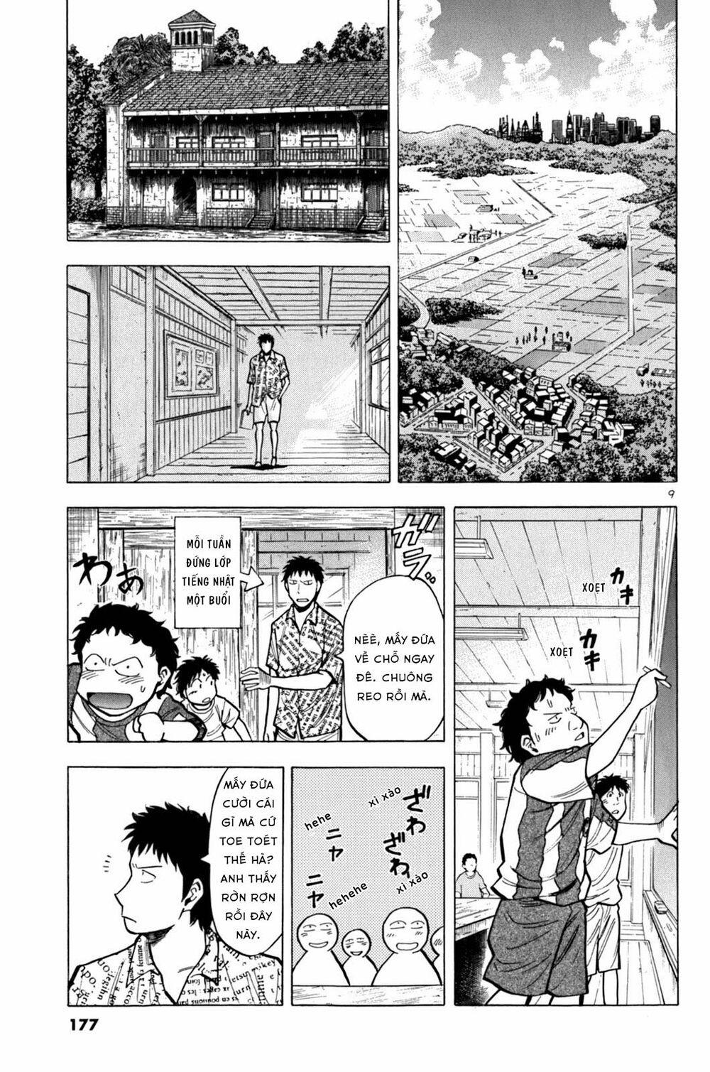 Gã Cầu Thủ Lạc Lối 0 Mấy đứa nhìn trộm à?! trang 8