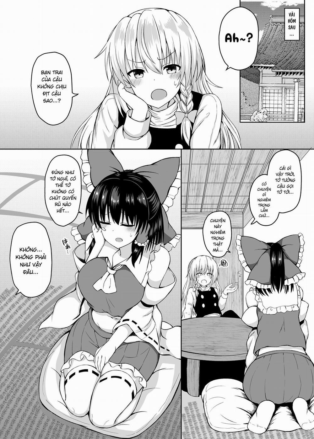 ga Shitai Reimu-san ni Biyaku o Morareru Hanashi Oneshot trang 4