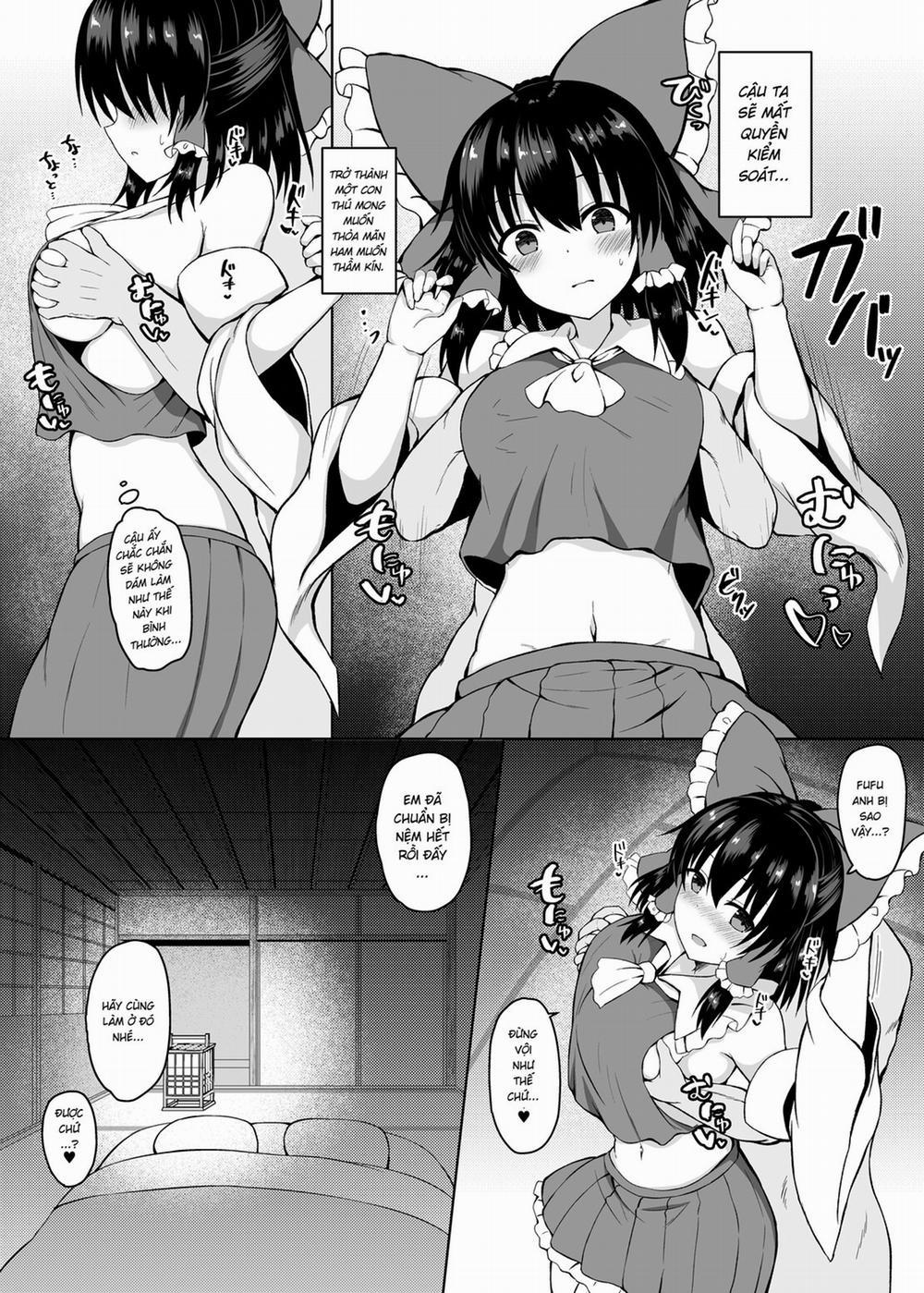 ga Shitai Reimu-san ni Biyaku o Morareru Hanashi Oneshot trang 7