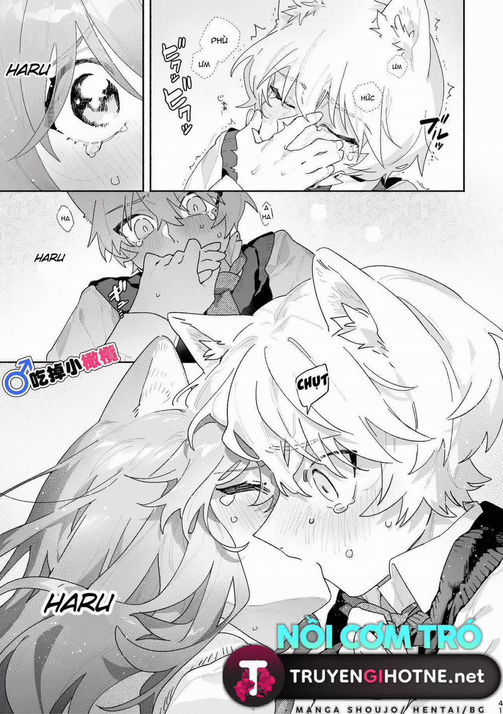 ♂ Ga Uke. Neko-Chan X Neko-Kun 2.1 trang 10