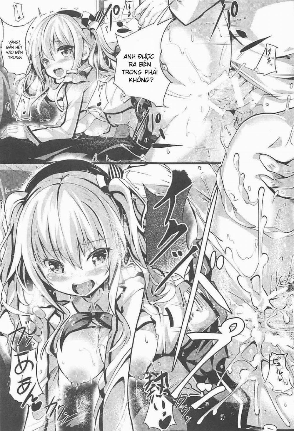 Ganbaru Kashima-san o H de Iyasu Hanashi Zenpen Oneshot trang 22