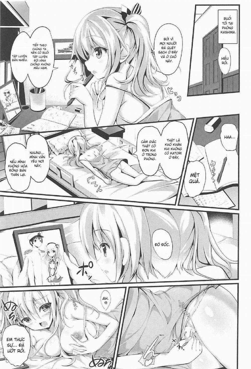 Ganbaru Kashima-san o H de Iyasu Hanashi Zenpen Oneshot trang 8