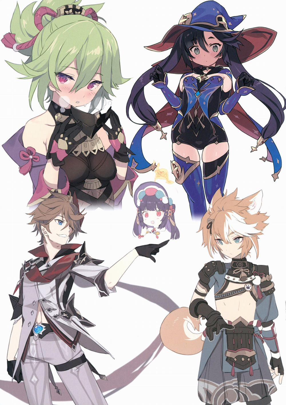 Ganyu-sama Who Keeps The Work Going Oneshot trang 9