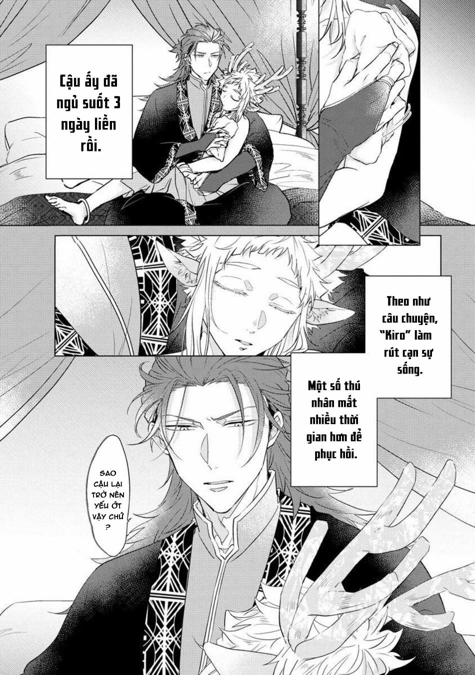 Gặp Gỡ Em, Thú Nhân Màu Chàm Trắng 4 trang 1