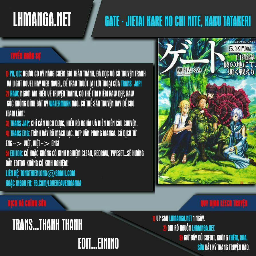 Gate - Jietai Kare No Chi Nite, Kaku Tatakeri 59 trang 0