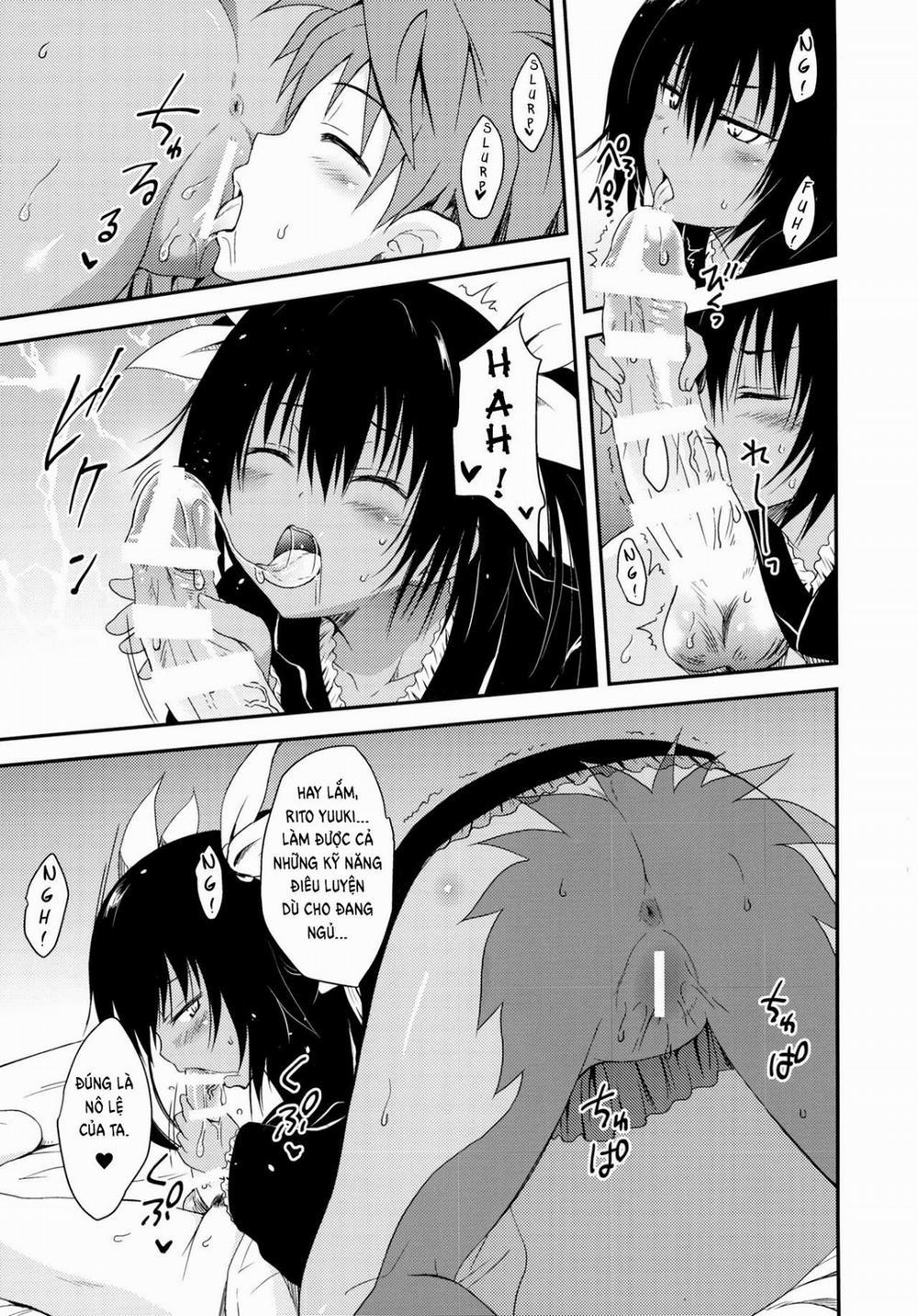 Geboku ni totte wa Gohoubi desu (To Love-Ru Darkness) Oneshot trang 4
