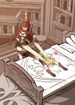 Đọc truyện tranh Genshin Impact Aether X Amber Doujin