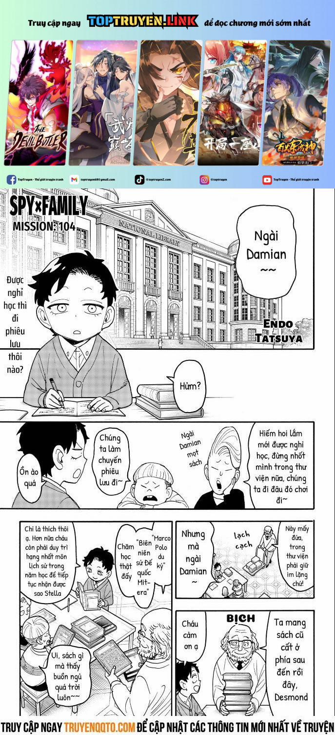 Gia Đình Điệp Viên 104 trang 0