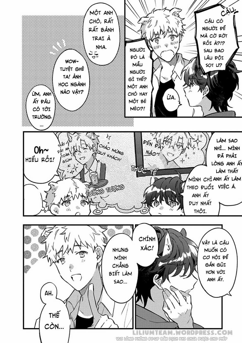 Giấc Mơ Về Bé Mèo Mun Của Chàng Hoàng Tử Sói? 1 trang 13