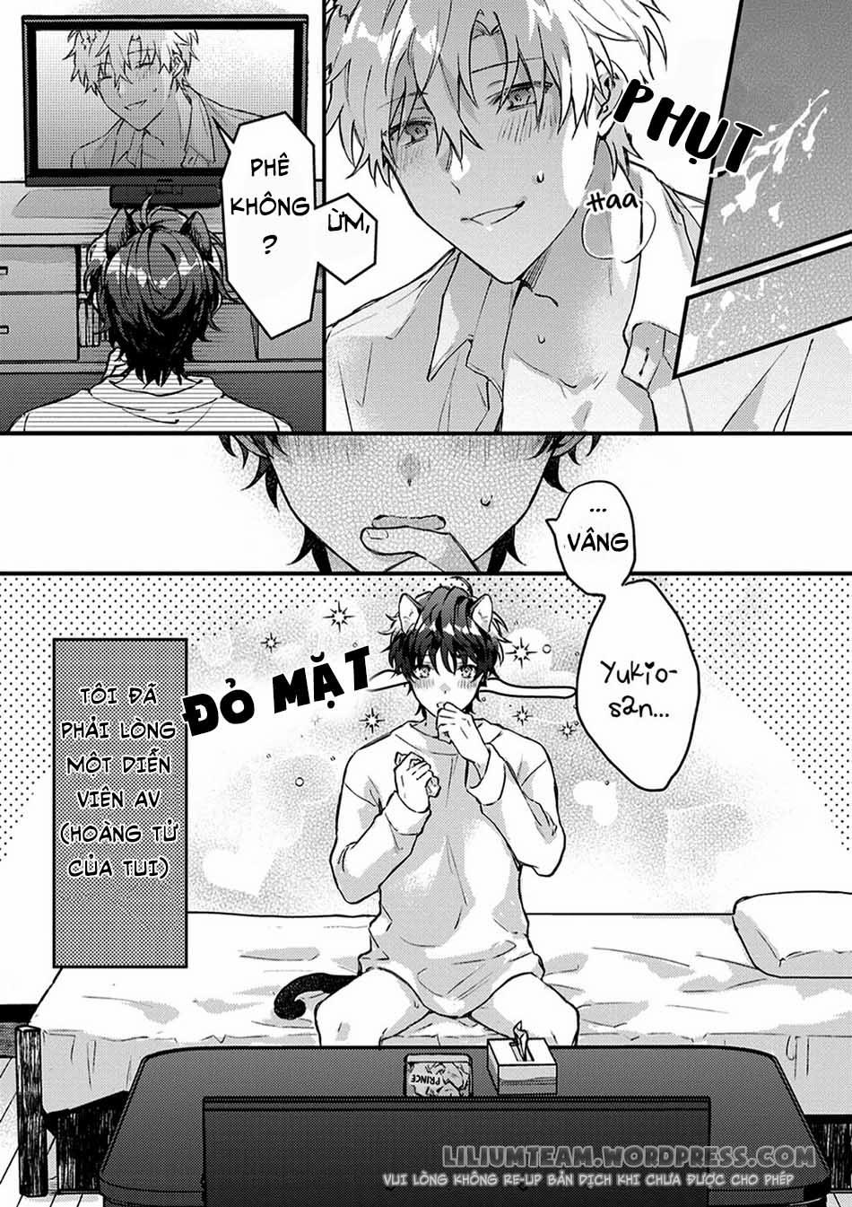 Giấc Mơ Về Bé Mèo Mun Của Chàng Hoàng Tử Sói? 1 trang 7