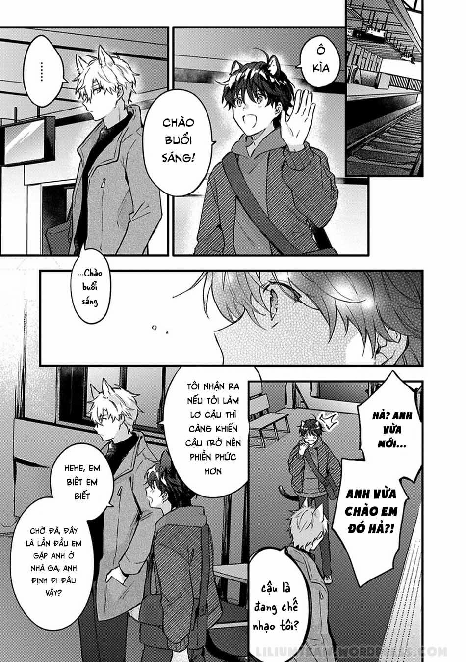 Giấc Mơ Về Bé Mèo Mun Của Chàng Hoàng Tử Sói? 3 trang 12