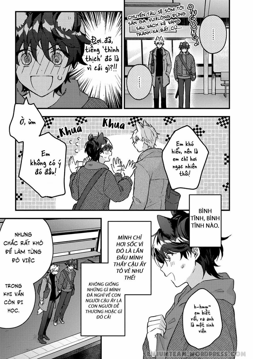 Giấc Mơ Về Bé Mèo Mun Của Chàng Hoàng Tử Sói? 3 trang 14