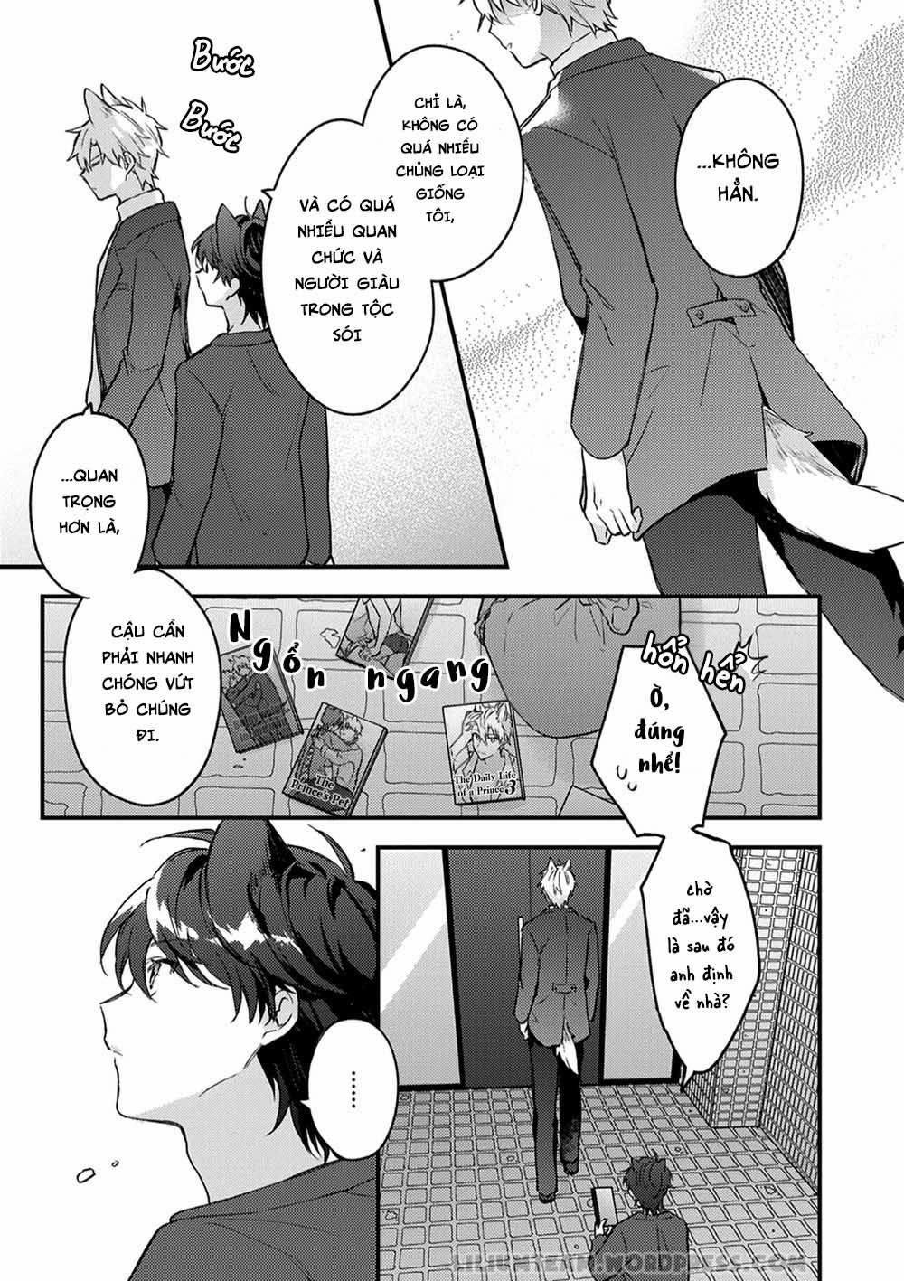 Giấc Mơ Về Bé Mèo Mun Của Chàng Hoàng Tử Sói? 3 trang 6