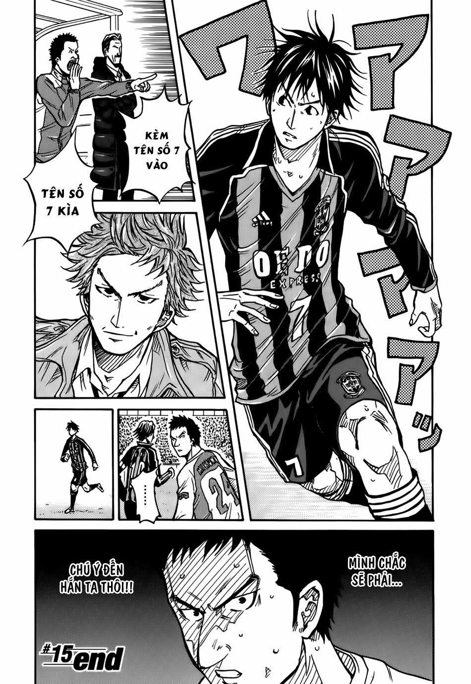 Giant Killing 15 trang 22