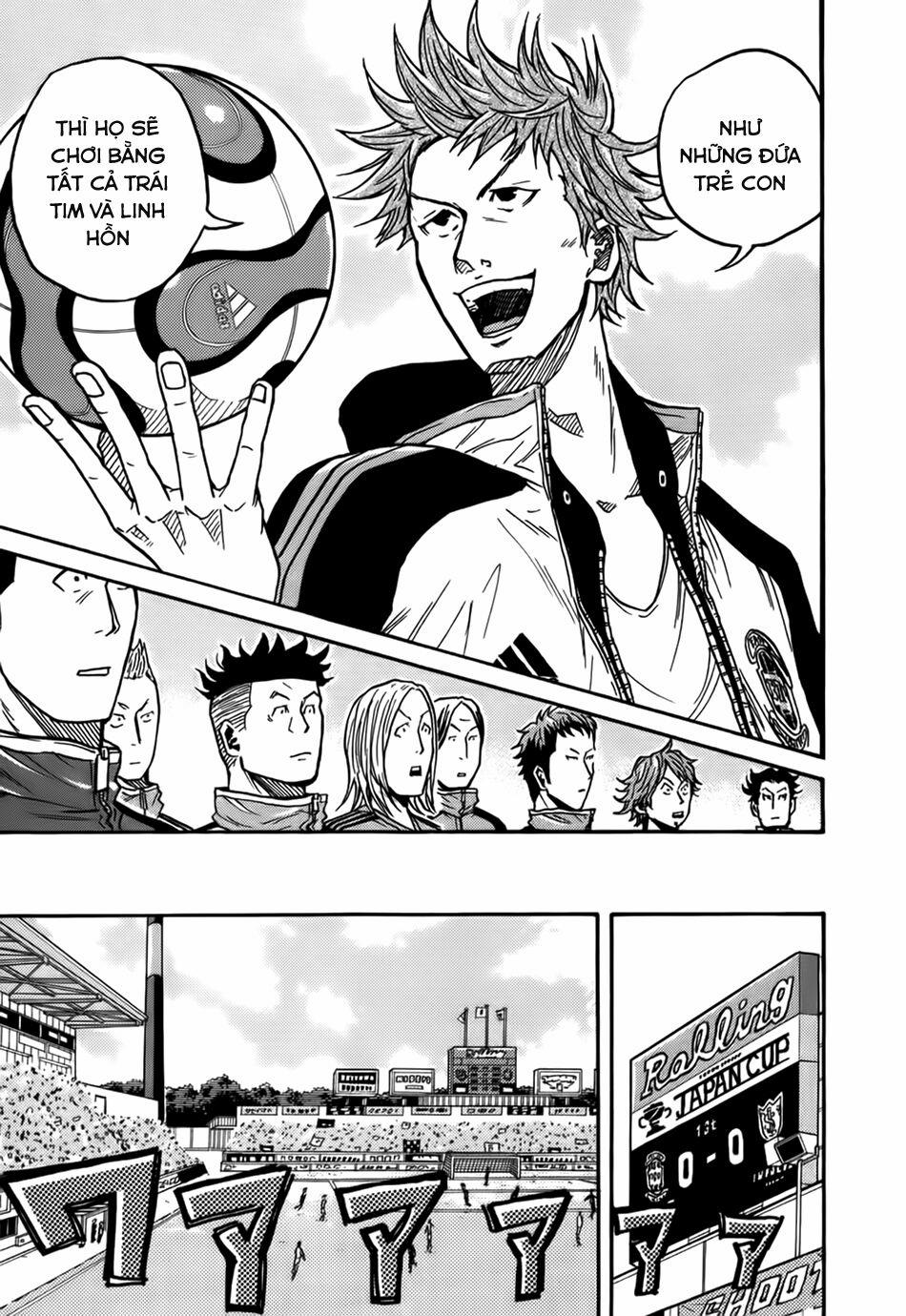 Giant Killing 30 trang 13