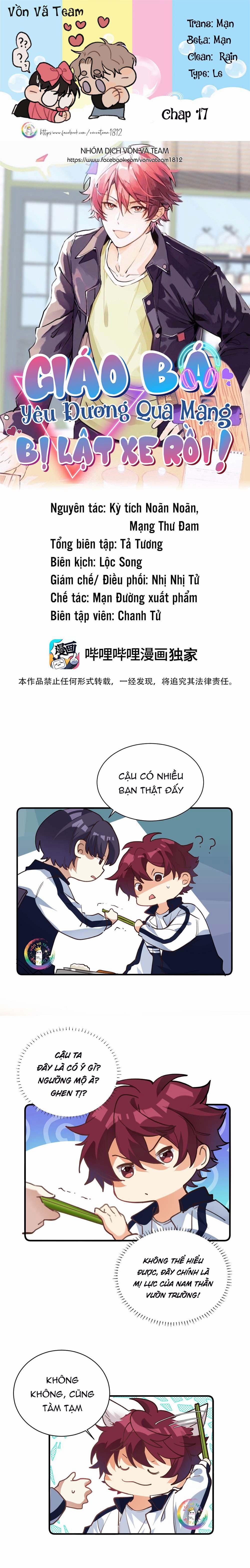 Giáo Bá Yêu Đương Qua Mạng Bị Lật Xe Rồi (END) 17 trang 0