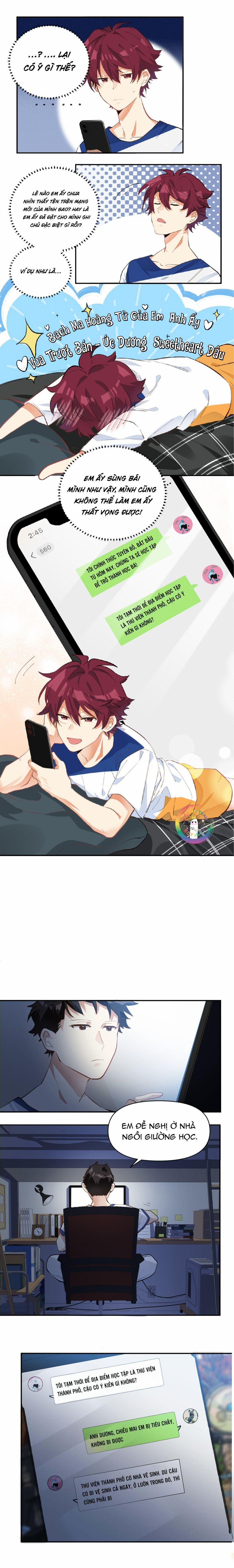 Giáo Bá Yêu Đương Qua Mạng Bị Lật Xe Rồi 8 trang 3