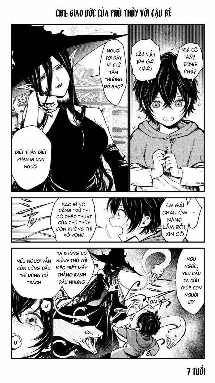 Giao Ước Của Phù Thủy Và Cậu Bé 1 trang 1