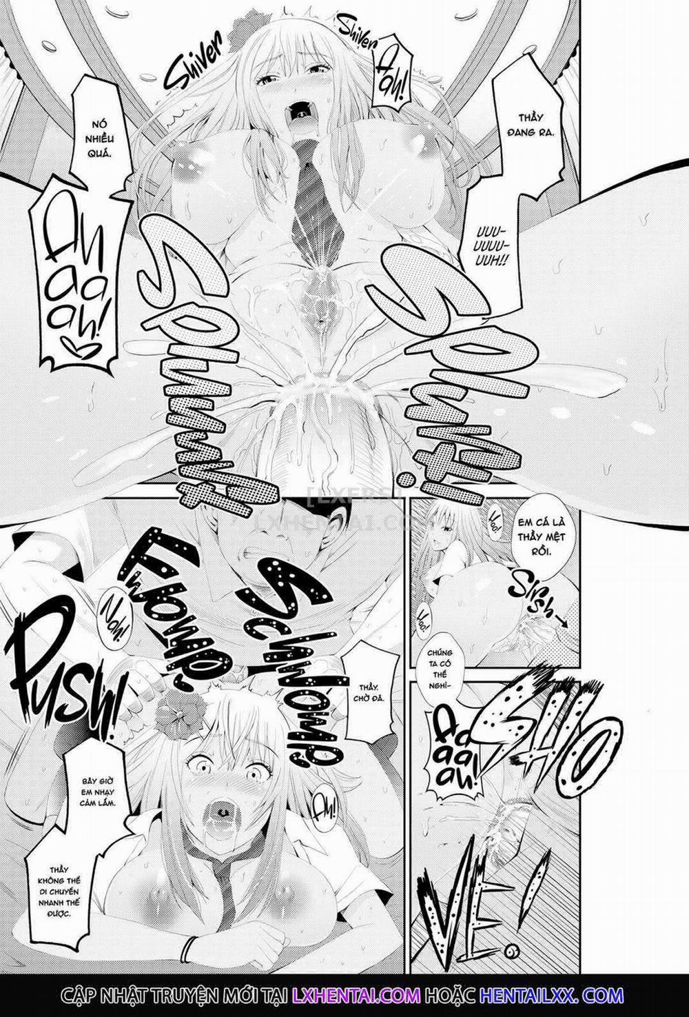 Giáo viên của tôi là cái máy chịch đích thực Oneshot trang 18