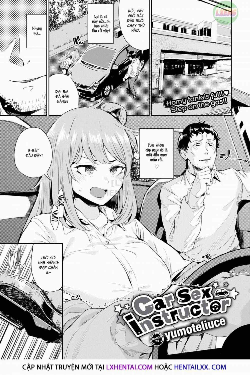 Giáo Viên Tình Dục Trên Xe Hơi Oneshot trang 1