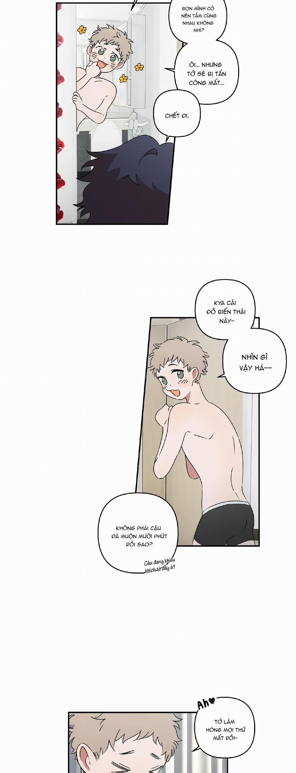 Giấu kĩ vào, đừng để tớ nhìn thấy cái XX của cậu! 1 trang 10