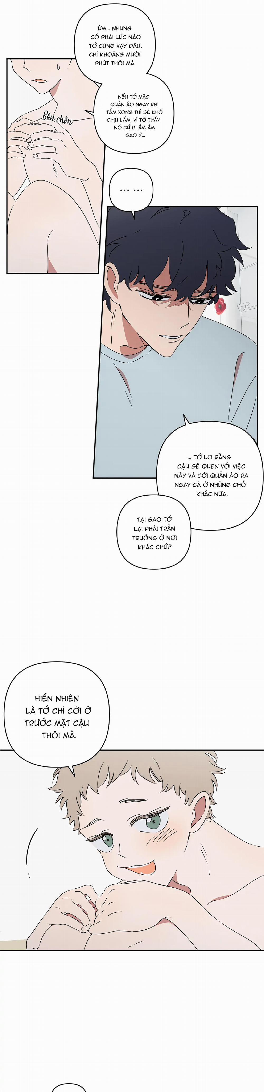 Giấu kĩ vào, đừng để tớ nhìn thấy cái XX của cậu! 1 trang 4