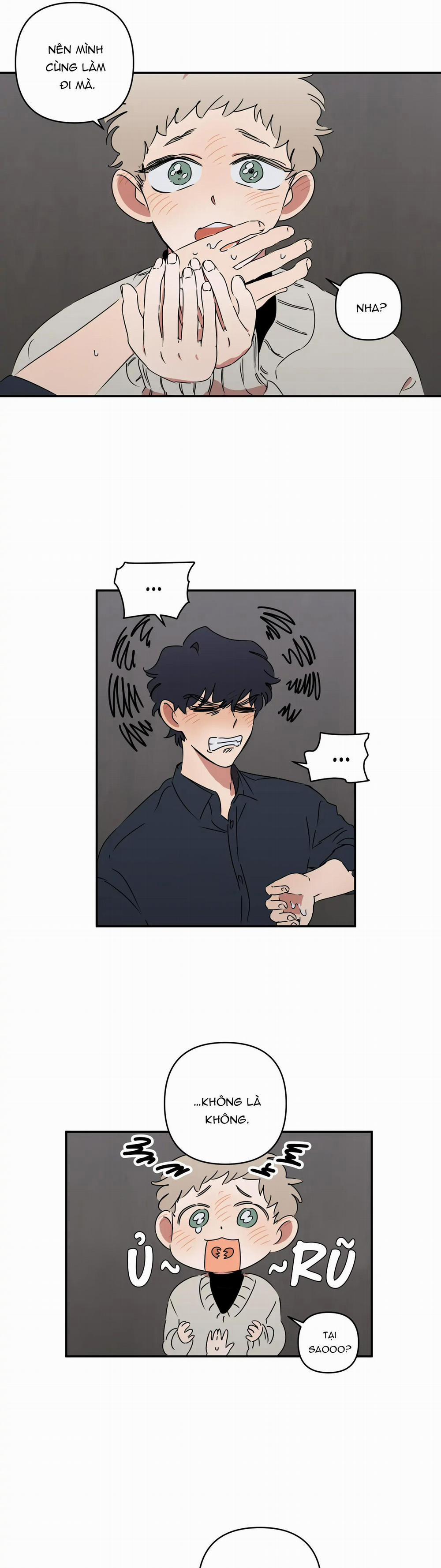 Giấu kĩ vào, đừng để tớ nhìn thấy cái XX của cậu! 3 trang 12