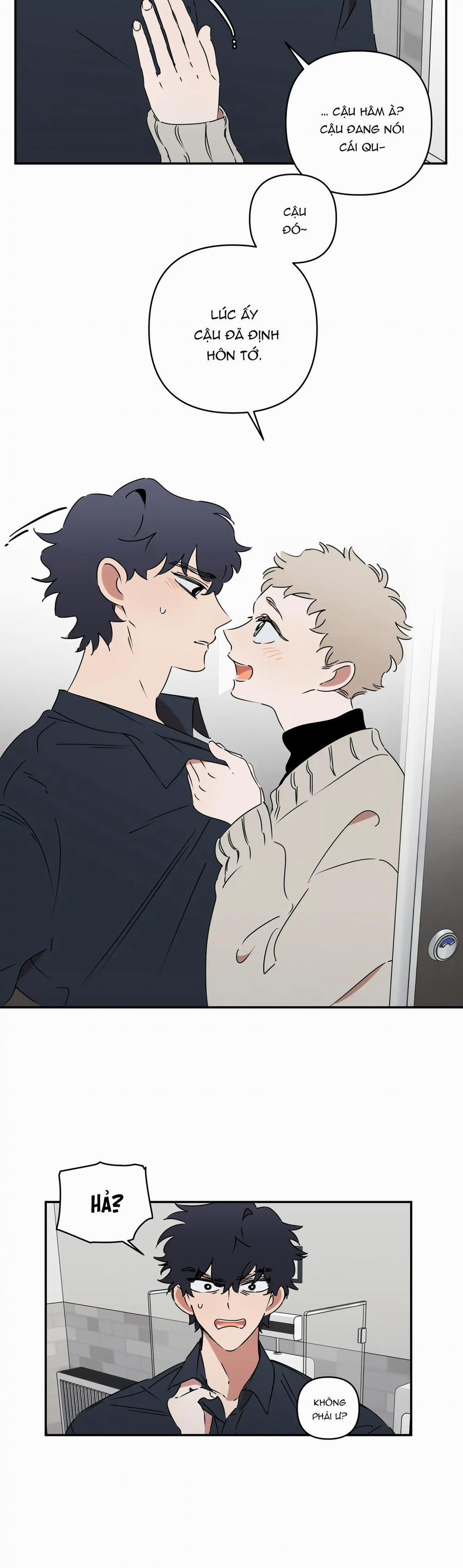 Giấu kĩ vào, đừng để tớ nhìn thấy cái XX của cậu! 3 trang 3