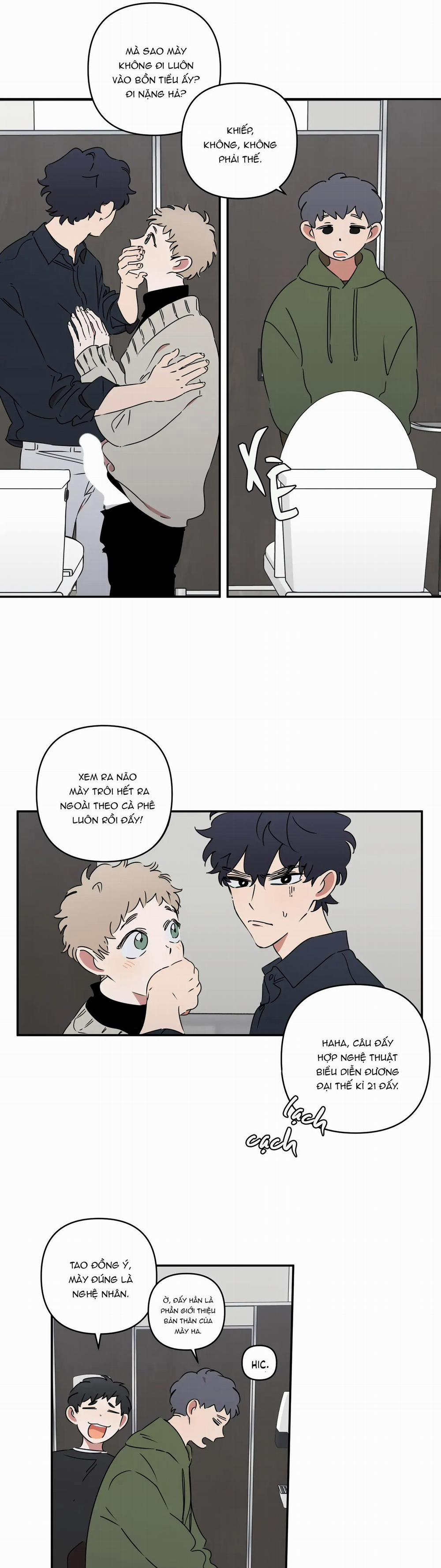 Giấu kĩ vào, đừng để tớ nhìn thấy cái XX của cậu! 3 trang 8