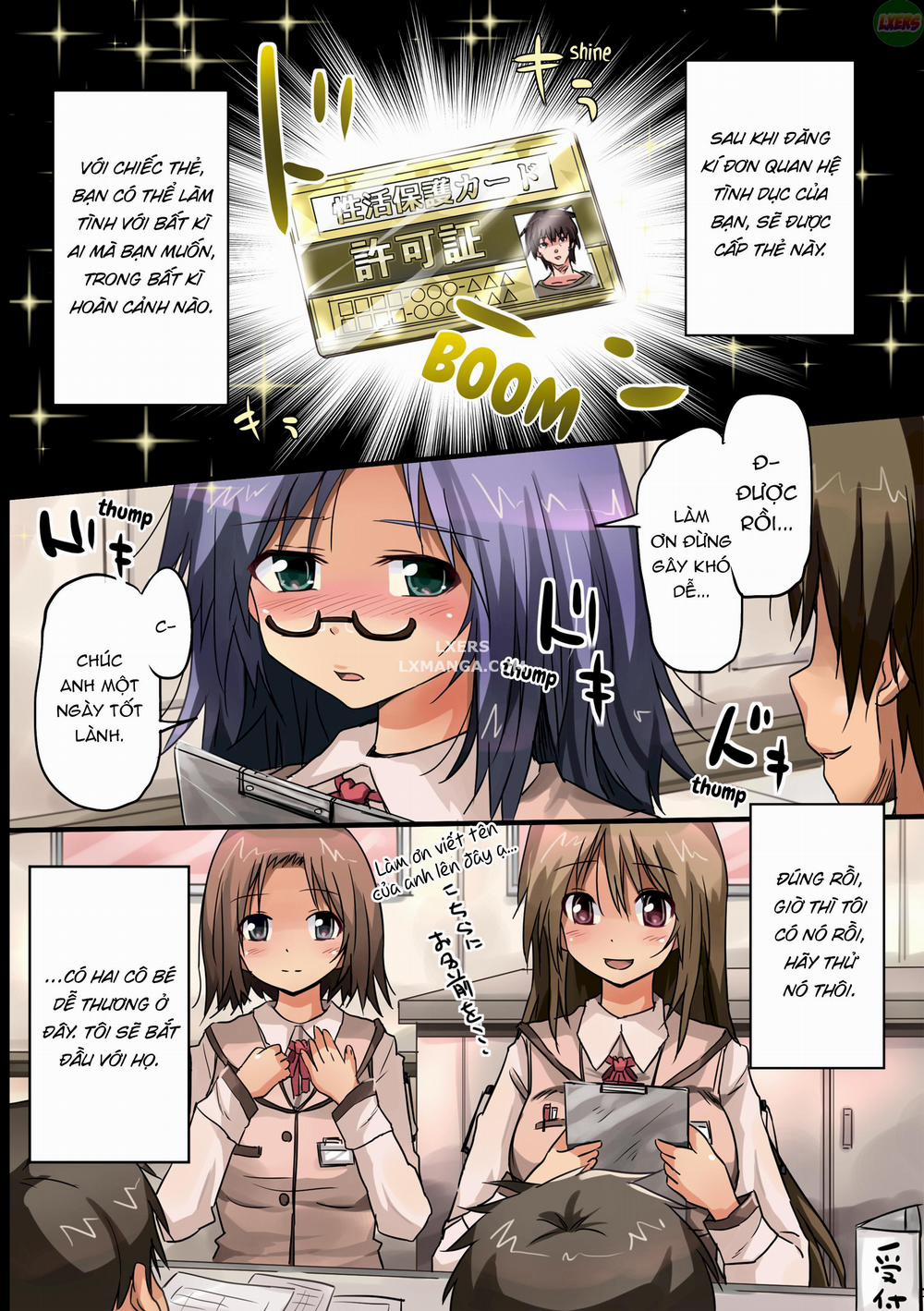 Giấy Phép Để Đụ Oneshot trang 6