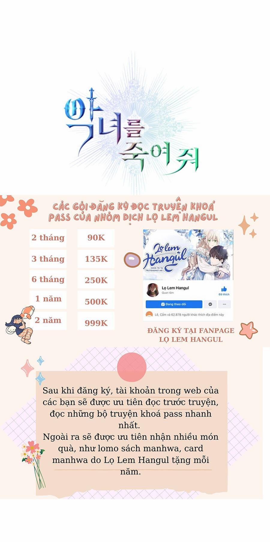 Giết Chết Ác Nữ Phản Diện 62.2 trang 2