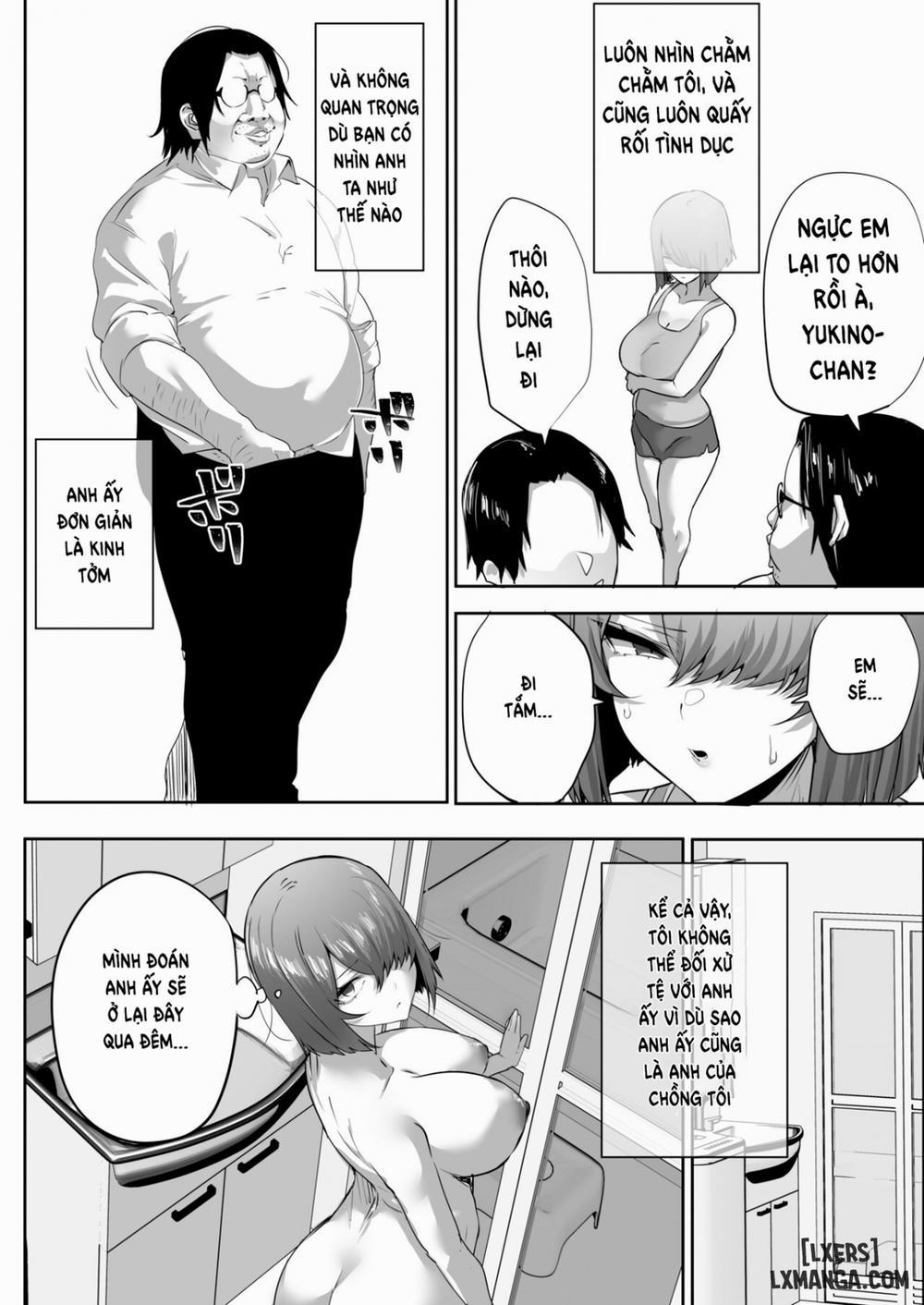 Gikei ni Haiboku Cool na Hitodzuma Oneshot trang 8